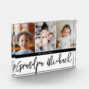 Custom We houden van je opa foto's