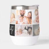 Custom We Love you Daddy Multi Photos Father's Day (Gauche)