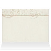 Custom Wedding Cake Moderne Dot Stripe Swirls (Binnen Horizontaal (Boven))