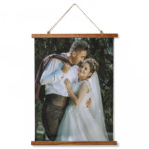 Custom Wedding Image Hanging Tapestry For Keepsake