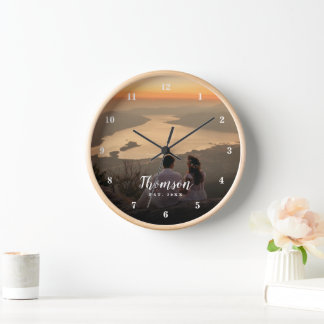 Custom Wedding Photo Monogrammed