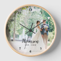 Custom Wedding Photo Monogrammed