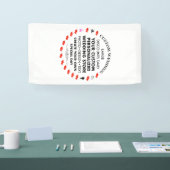 Custom Wedding Welcome Sign 3' x 1.6' Vinyl Banner (Beurs)