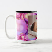 Custom Welcome Baby Photo & Text Mug (Gauche)