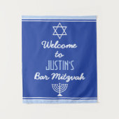 Custom Welcome for Bar Mitzvah Wandkleed (Voorkant)