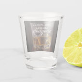 Custom Whiskey Rocks Derby Shot Glas (Achterkant)