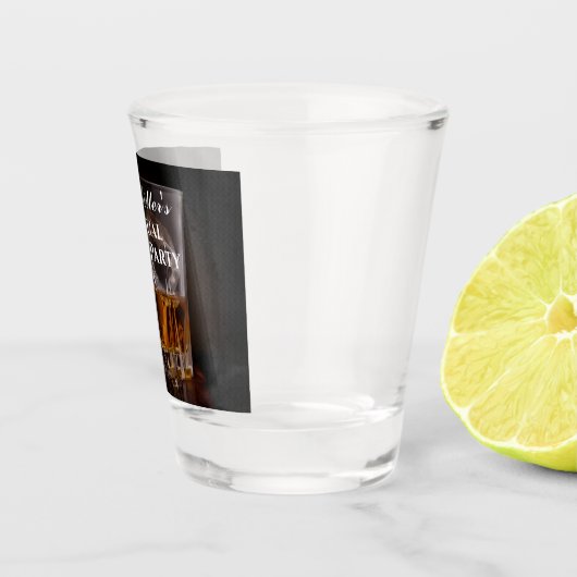 Custom Whiskey Rocks Derby Shot Glas (Rechts)