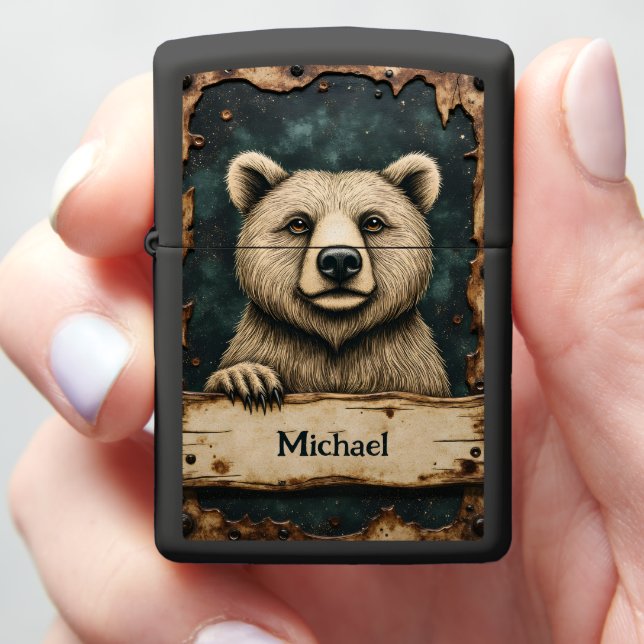 Custom White Bear Design (In Hand)