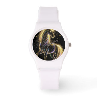 Custom White Silicone Watch – Modern Unisex Horloge