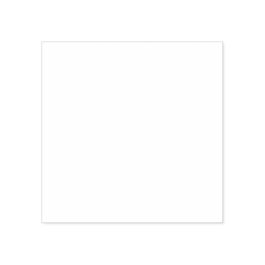 Custom white simple Design Add Photo or Text Rubberstempel (Afrduk)