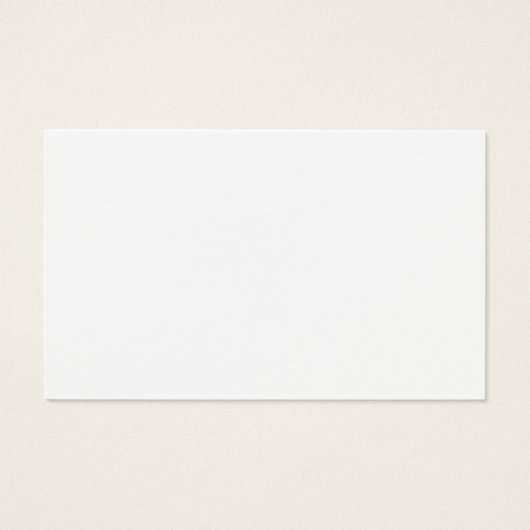 Custom white simple Design Add Photo or Text Visitekaartje (Achterkant)