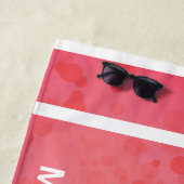 Custom Wifey Heart Strandlaken (In situ)