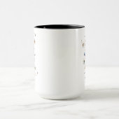 Custom Wildflower Monogram Mug for Women (Centre)