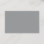 Custom Winter Wonderland | Pine & Berries Design Visitekaartje (Achterkant)