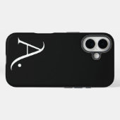 Custom with Initial Name Case-Mate iPhone Case (Achterkant (horizontaal))