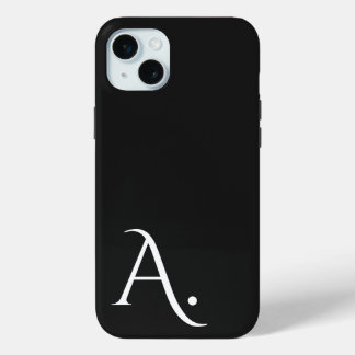 Custom with Initial Name iPhone 15 Mini Hoesje