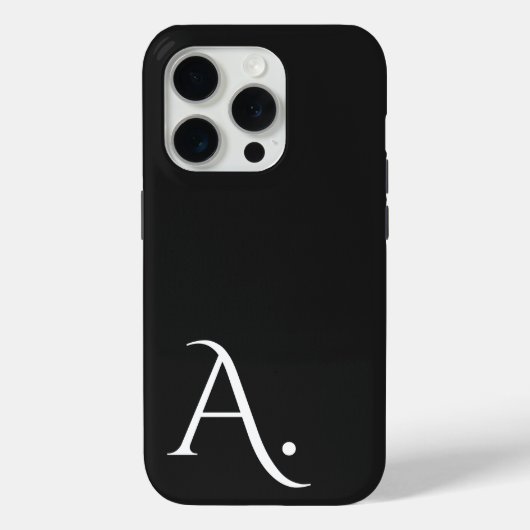 Custom with Initial Name Case-Mate iPhone Case (Achterkant)