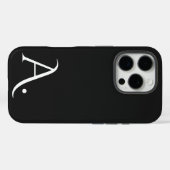 Custom with Initial Name Case-Mate iPhone Case (Achterkant (horizontaal))