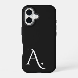 Custom with Initial Name iPhone 16 Hoesje