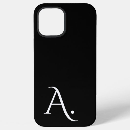 Custom with Initial Name iPhone Hoesje (Achterkant)