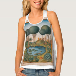 Custom Women's All-Over Print Racerback Tanktop