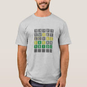 Custom Wordle  T-Shirt (Devant)