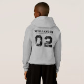 Custom Wrestling Team Club Schoolnaam Nummer (Achterkant volledig)