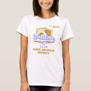 Custom Wrestling Team Club Schoolnaam Nummer T-shirt