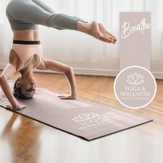 Custom Yoga Studio Mat - Business Promotion