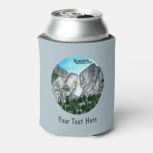CUSTOM Yosemite National Park Waterfal Waterverf Blikjeskoeler