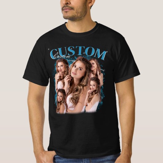 custom your own bootleg shirt idea here 90's style (Voorkant)