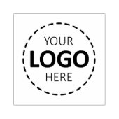 Custom Zakelijk Logo houten Rubberstempel (Afrduk)