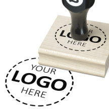 Custom Zakelijk Logo houten