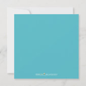 :custom: Zebra Sweet 16 Party Invitation (aqua) (Dos)