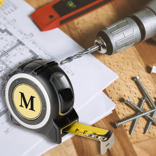 Custom Zwart Monogram DIYers Carpenters Crafters Rolmaat