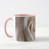 Customable White Rose "Love You" mug (Gauche)