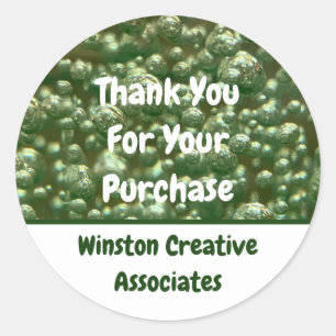 Customer Appreciation Business Sales Bedankt Ronde Sticker