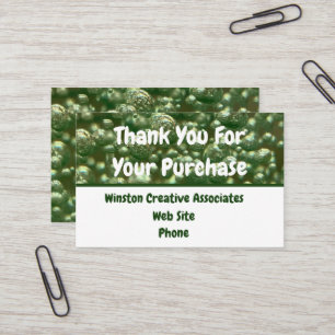 Customer Appreciation Business Sales Bedankt Visitekaartje