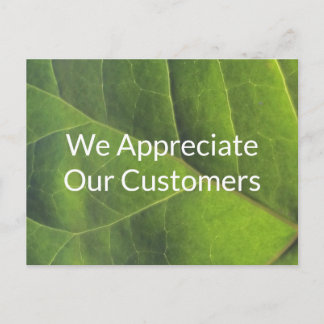 Customer Appreciation Discount Next Order Promo Briefkaart
