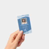 Customer Employee Photo, Qr Code, Logo, Name Badge (Handheld)