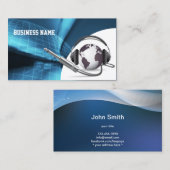 Customer Support Global Call Center Visitekaartje (Voorkant / Achterkant)