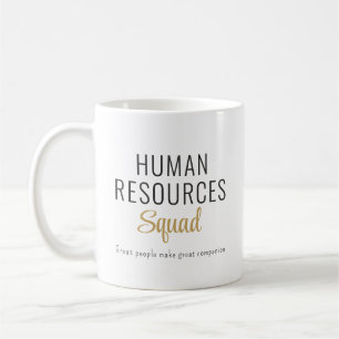 CustomHuman Resources gepersonaliseerde koffie Mok
