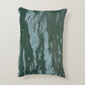 Customisable Azure Oceans Abstract Sea Water Coast Accent Kussen (Achterkant (Verticaal))