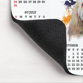 Customisable Cute Cavapoo Dog Calendar  Muismat (Hoek)