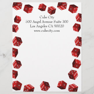 Customisable En-tête de lettre de joueurs de matrices