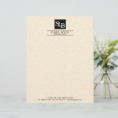 CUSTOMISABLE EN-TÊTE DE LETTRE DE MANDATAIRE (Debout devant)