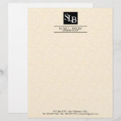 CUSTOMISABLE EN-TÊTE DE LETTRE DE MANDATAIRE (Devant / Derrière)