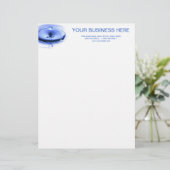 Customisable En-tête de lettre d'éclaboussure (Debout devant)