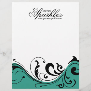 Customisable En-tête de lettre élégant et audacieux
