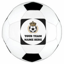 Customisable Soccer Team Football King Logo